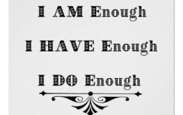 Its enough